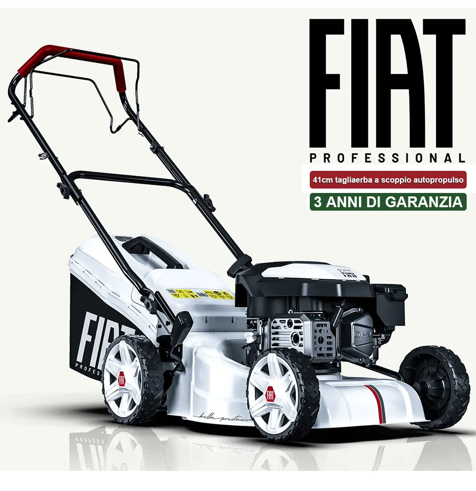 Tosaerba a Benzina Motore 4 Tempi 127cc - Fiat Prestazione  FA41SP|385,00 €