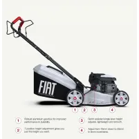 Tosaerba a Benzina Motore 4 Tempi 127cc - Fiat Prestazione  FA41SP|385,00 €