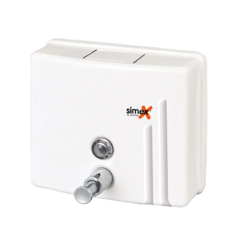 Dispenser Sapone Liquido Bianco 1,2 LT In Acciaio Inox AISI 304|37,90 €