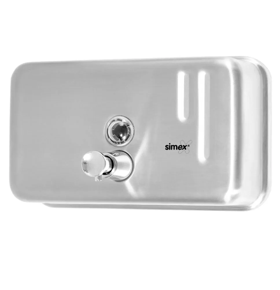 Dispenser Sapone Liquido Orizzontale 1,2 LT In Acciaio Inox AISI 304|39,90 €