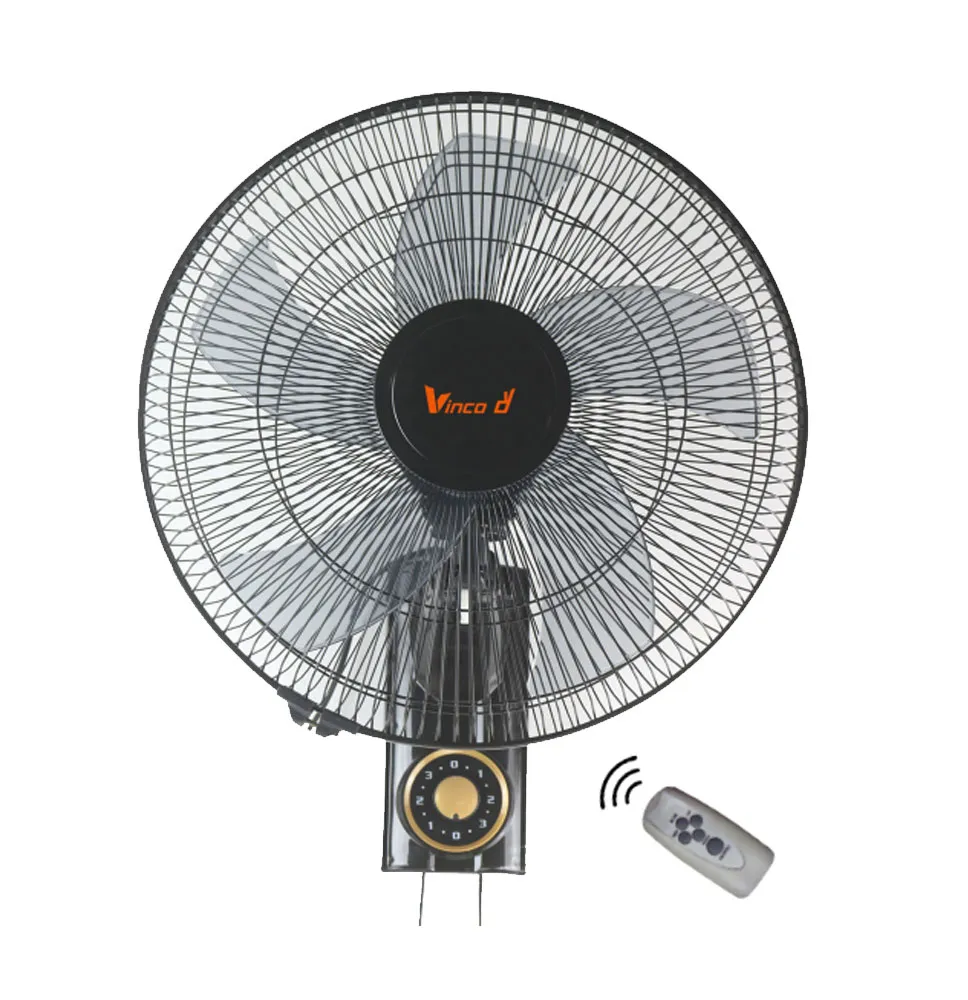 Ventilatore a Parete 40 Cm 55W Con Telecomando Vinco 70620|48,00 €