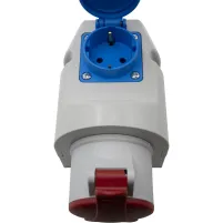 Presa Da Parete Combinata Industriale CEE 250/400V 16A|18,90 €