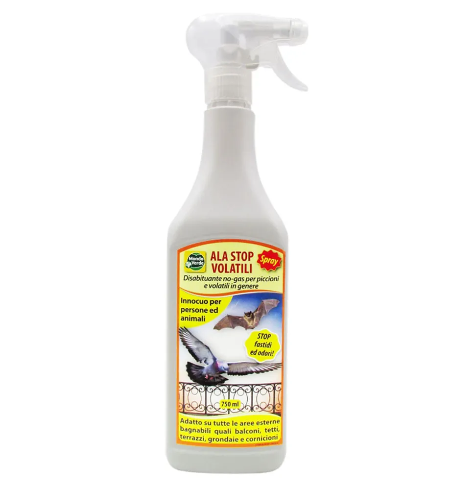 Disabituante Per Piccioni e Volatili No Gas Spray 750ml|9,00 €