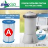 Pompa Filtro Per Piscina Easy-Frame Intex Doppio Isolamento Intex 28604