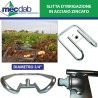 Slitta D'irrigazione in Acciaio zincato 3/4"
