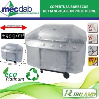 Telo Copertura Barbecue Rettangolare in Polietilene - 130 x 70 x 80 cm Ribimex|15,30 € Telo Copertura Barbecue Rettangolare in Polietilene - 130 x 70 x 80 cm Ribimex|15,30 €