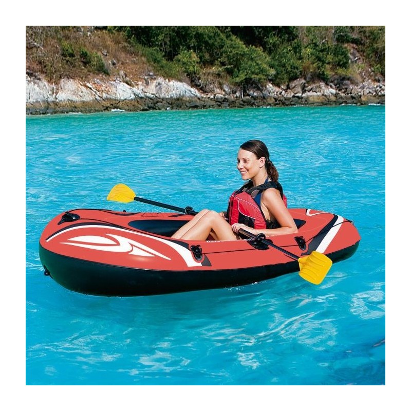 Canotto Gonfiabile per Rafting con Remi e Pompa Bestway - 61062