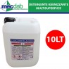 Detergente Igienizzante 10 LT Multisuperfici Elimina i Batteri ed Igienizza|Generica - Senza Marca