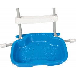 Vaschetta lavapiedi Blu Antiscivolo per Piscina Intex 29080