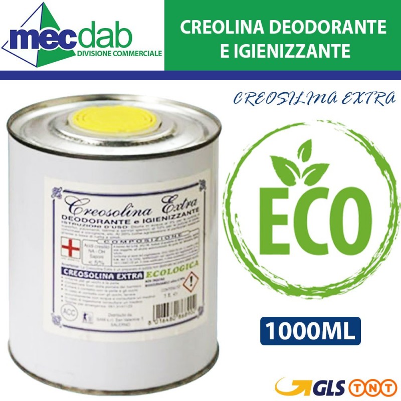 Creolina Deodorante e Igienizzante Creosolina Extra 1LT | Mec.Dab SRL | Generica - Senza MarcaCasa, Arredamento & Bricolage |8016480868902