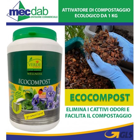 Compostiere Eco Granulare Elimina i Cattivi Odori 1 Kg Wellness