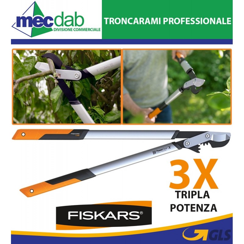 Troncarami Professionale Fiskars PowerGear™ X bypass L LX98 | Mec.Dab SRL | FiskarsGiardino e arredamento esterni |6411501124906