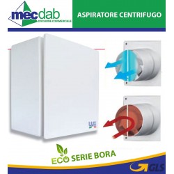Aspiratore Centrifugo a Parete Estrattore Aria Bagno Serie Bora 80 - 100 Lux 800