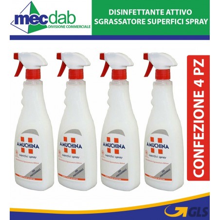 Disinfettante Concentrato 5LT Per utilizzo Sanitario Metaform | Mec.Dab SRL | Generica - Senza Marca