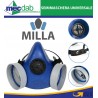 Semimaschera Universale Due Filtri Euromask Mila EN41640