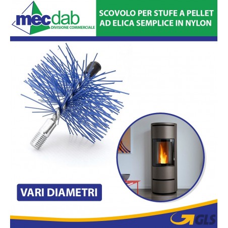 Stufa a Gas GPL Propano Butano 4,2KW 100% made in Italy Blu Blue Belle Vinco | Mec.Dab SRL | VincoClimatizzazione e Fumisteria |8028815714112
