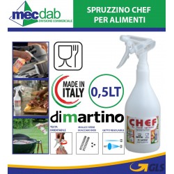 Spruzzino per Alimenti Chef Made in Italy Capacità 0,5 LT Dimartino