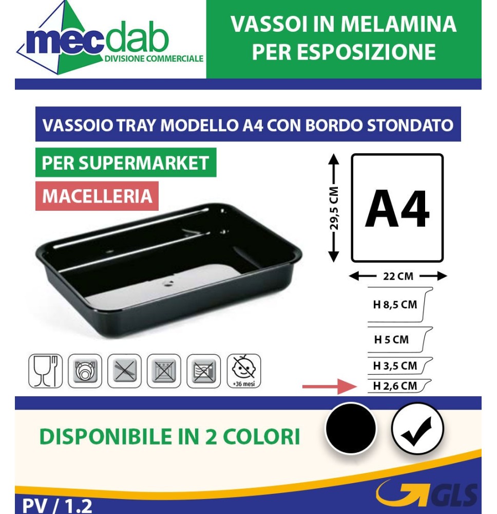 Vassoio A4 Per Salumeria In Melamina Vassoi Per Vetrina Alimenti 29,5 x 22 Cm|6,10 € Vassoio A4 Per Salumeria In Melamina Vassoi Per Vetrina Alimenti 29,5 x 22 Cm|6,10 €