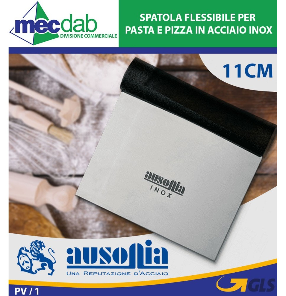 Spatola Flessibile per Pasta e Pizza In Acciaio Inox|9,90 €