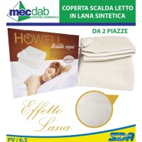 Coperta Scaldaletto Ad 1 o 2 Piazze In Lana Sintetica Howell Scalda Sogni|29,00 €
