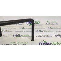 Alari Medi in Ferro Battuto Cm 40x35h Nero con Pomelli in Ottone|19,50 €