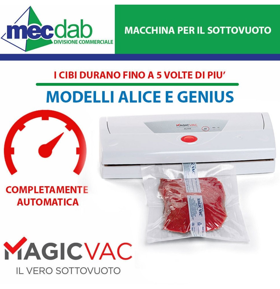 Macchina Sottovuoto Magic Vac Originale|115,00 € Macchina Sottovuoto Magic Vac Originale|115,00 €