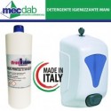 Detergente Igienizzante Mani Gel 1KG e Dispenser Mani a Scelta | Mec.Dab SRL | Free Bubbles