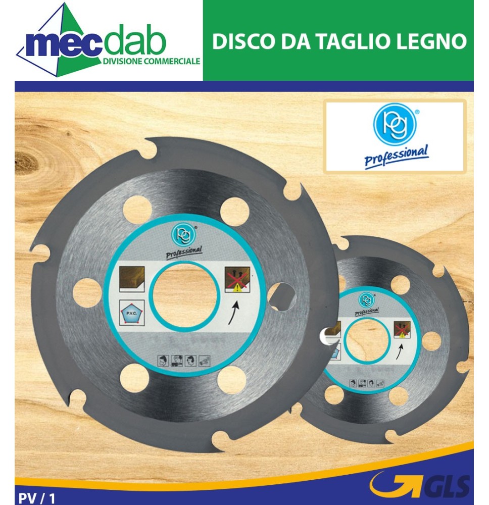 Disco Da Taglio Per Smerigliatrice Angolare Fresatura Legno e PVC|7,00 €
