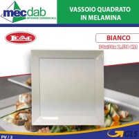 Vassoio Quadrato in Melamina cm.30x30x 2.5h Vari Colori Leone|9,00 €
