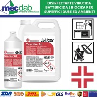 Disinfettante Virucida Battericida e Biocida Per Superfici Dure Ed Ambienti
