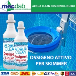 Ossigeno Attivo Liquido Per Piscine Acqua Clean Adatto Per Skimmer | Mec.Dab SRL | Acqua CleanPiscine Ed Articoli Da Mare |