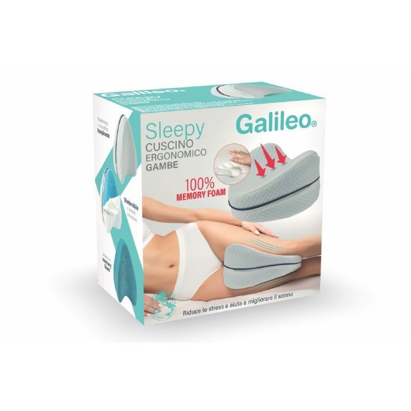 Cuscino In Memory Foam Ergonomico Con Rivestimento In Microfibra Sleepy - Galileo|Galileo