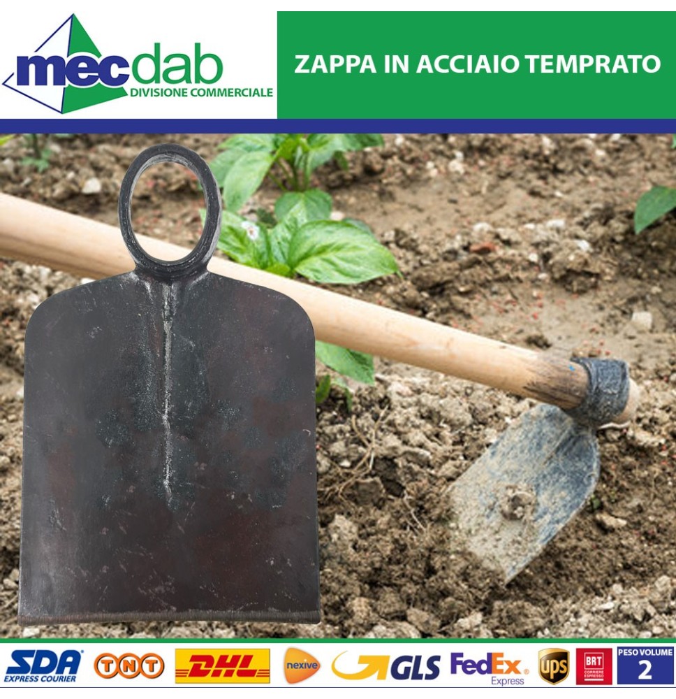 Zappa Tipo Parma Olbia In Acciaio Temprato Con Occhio Ovale Ø 40 mm|19,99 € Zappa Tipo Parma Olbia In Acciaio Temprato Con Occhio Ovale Ø 40 mm|19,99 €