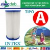 Filtro Cartuccia Per Pompa Piscina Intex Tipo A h20,5 x Ø 11 Cm|INTEX