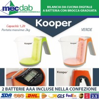 Bilancia da Cucina Digitale a Batteria con Brocca Graduata Dafne Kooper|18,00 €