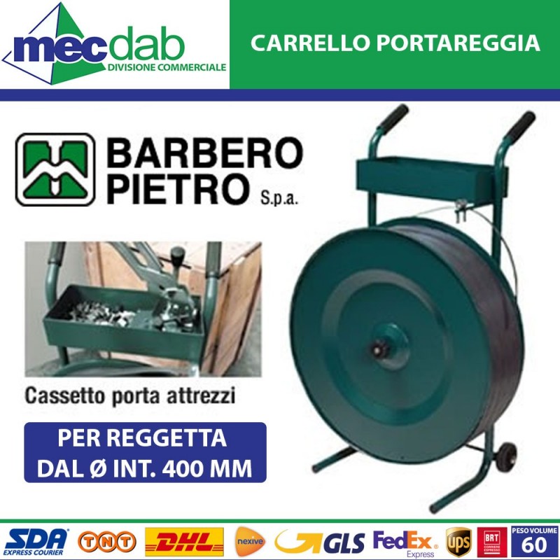 Carrello Portareggia In metallo Per Reggette in Plastica Ø 400 mm|Barbero