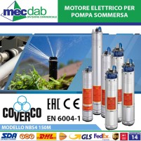Motore Elettrico Per Pompa Sommersa Da 4" Coverco Vari Modelli|190,00 €