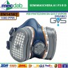 Semi-Maschera A1 P3 Integra Con Filtro Incluso Elipse GVS|Generica - Senza Marca