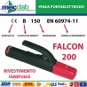 Pinza Portaelettrodo Per Saldatura Ferro MMA Falcon 200 Rivestimento Ignifugo|Generica - Senza Marca
