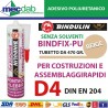 Bindulin Adesivo Poliuretanico Rapido Per Costruzioni e Assemblaggio BINDFIX-PU|Bindulin