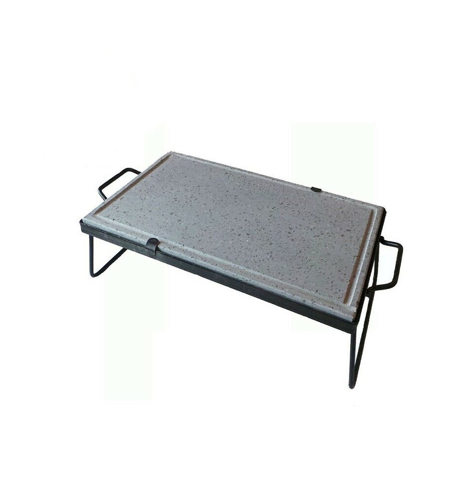 Pietra Ollare Con Supporto In Ferro Adatto Per Cottura Alimenti Varie Dimensioni|35,70 €