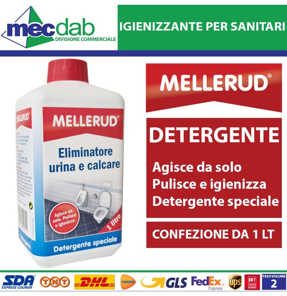 Elimina Urina e Calcare Dai Bagni Pulisce Ed Igienizza Mellerud 1 LT|9,00 €