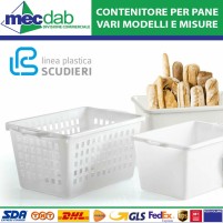 Cesta Porta Pane In Plastica Bianca Per Panetterie e Pizzerie Vari Modelli|16,00 €