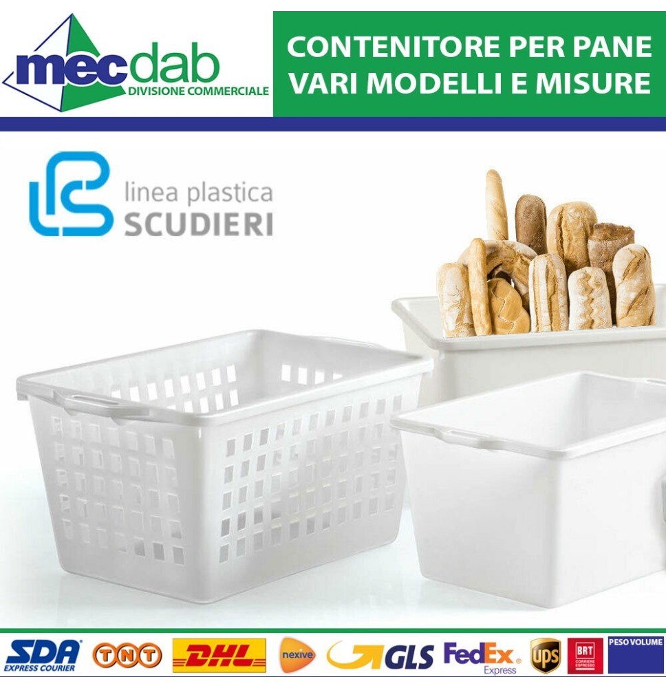 Cesta Porta Pane In Plastica Bianca Per Panetterie e Pizzerie Vari Modelli|16,00 €