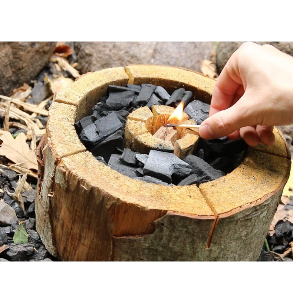 Barbecue in Legno A Carbone El Gaucho Ecogrill Take Away 24/28x10h|15,50 €