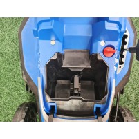 Rasaerba a Batteria 650W 5 Altezze Regolabili Con Raccoglitore 40L Taglio Mulching Hyundai 25610|410,00 €