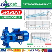 Elettropompa Centrifuga Bigirante Acque Pulite Per Irrigazione e Autoclave Speroni 2CM 25
