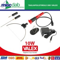 Tagliapolistirolo 3In1 - 3 Lame 10W 3 Lame A Filo, Lunga, Corta Valex