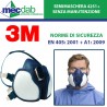 Maschera Protettiva Per Gas Vapori E Polveri 3M FFA1P2 R D | Mec.Dab SRL | 3M