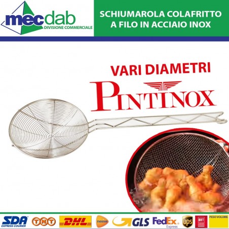 Schiumarola Colafritto A Filo In Acciaio Inox Vari Diametri Pintinox | Mec.Dab SRL | Generica - Senza MarcaHotel, Restaurant & Café |